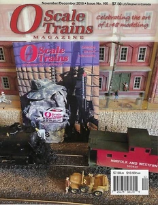 O SCALE TRAINS Magazine - Nov/Dec 2018 (BRAND NEW issue) - Picture 1 of 1