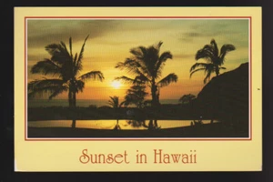 Cartolina HAWAII HI Tramonto 1989 CONTINENTALE - Foto 1 di 2