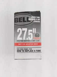 Tubo interior de bicicleta de montaña de 27,5" rueda de válvula Schrader estándar campana de 1,90"-2,125" - Imagen 1 de 5