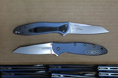 Kershaw FRANKENSTIEN Leek Blue, 1660TWHS, 50th Anniversary Logo! New Blem, RARE - Image 1 of 4