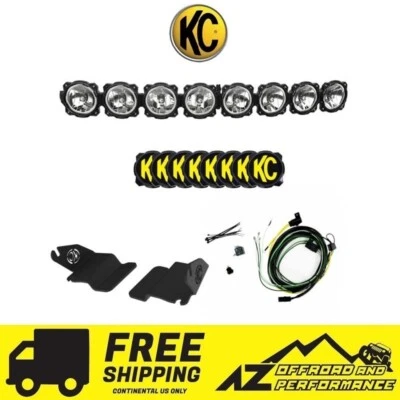 KC HiLites 50" Pro6 Gravity® Overhead LED 8 Light Bar Kit for '21-Up Ford Bronco - Image 1 of 4
