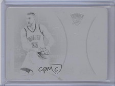 2014-15 National Treasures Printing Plate Black 1/1 Mitch McGary Rookie RC 0o9