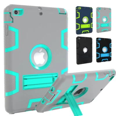 For iPad 10.2 7th 8th 9th Generation Kids Shockproof Heavy Duty Stand Case Cover - Image 1 of 4