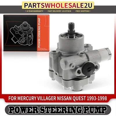 Bomba de dirección asistida sin polea para Nissan Quest Mercury Villager 1993-1998 3,0 L Foto 1 de 4