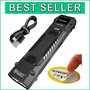 Kompakte 6500 Lumen USB-C Taschenlampe mit Strahler-, Flutlicht- und Stroboskopmodi - Bild 1 von 11
