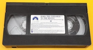 ⭐️⭐️⭐️⭐️⭐️ VHS Movie Video Tape Dora the Explorer - To The Rescue (2001 No Case) - Picture 1 of 1