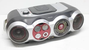 Philips Boombox Stereo CD Player AM/FM Radio AZ2555/17 Gaming PC Link Woox Works - Picture 1 of 4