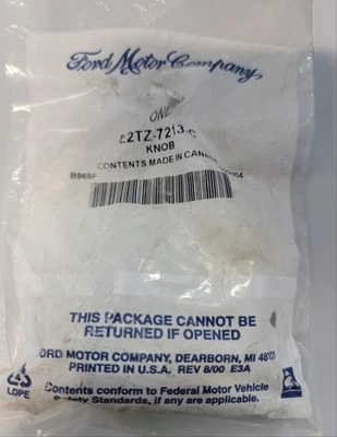 NUEVO STOCK ANTIGUO OEM FORD perilla de cambio (E2TZ-7213-C) — Original Ford/Mercury años 90 y Foto 1 de 3