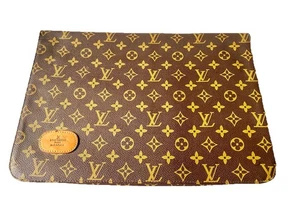 Vintage Louis Vuitton Monogram Logo Portfolio Document  Organizer Briefcase - Picture 1 of 11