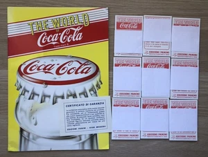 A Complete Set of Panini Stickers Coca Cola + Empty Album - Picture 1 of 8