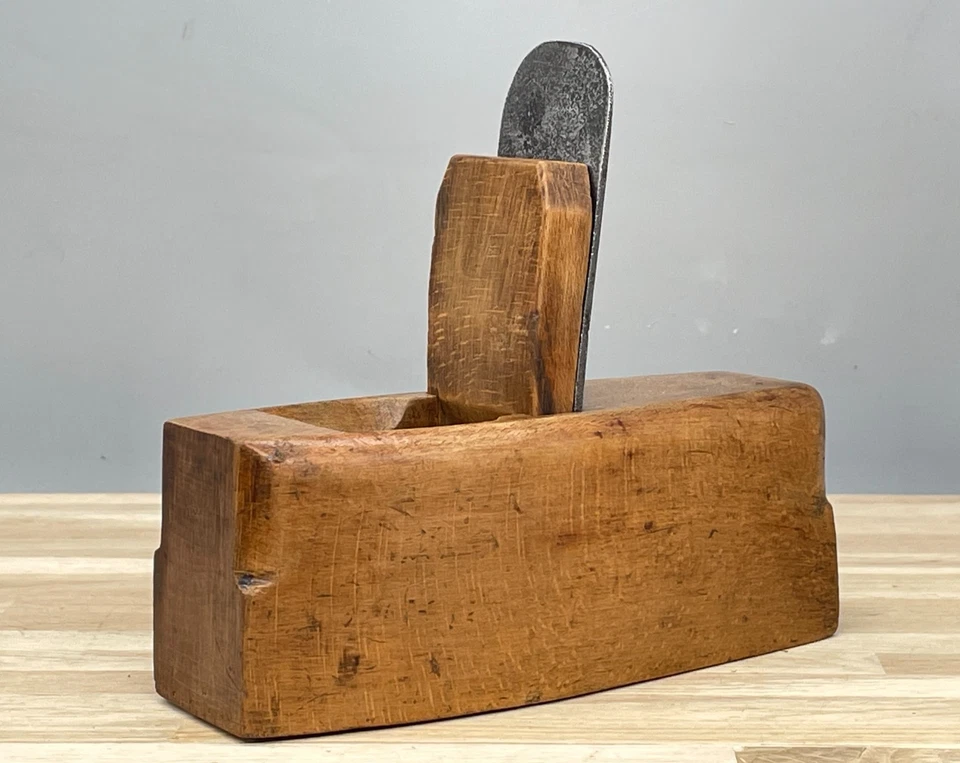 Vintage Ward Wooden Toothing Plane Coffin Plane Woodworking Tool - Image 1 of 4