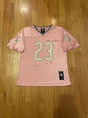 Vintage Chicago Bears Devin Hester PINK NFL Football Jersey Girls Large Reebok - Image 1 of 4