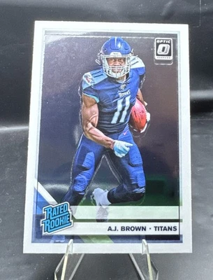 2019 Panini Donruss Optic Rated Rookie AJ Brown #164 Rookie RC - Image 1 of 3