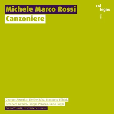 Michele Marco Rossi Canzoniere (CD) (US IMPORT) - Bild 1 von 2