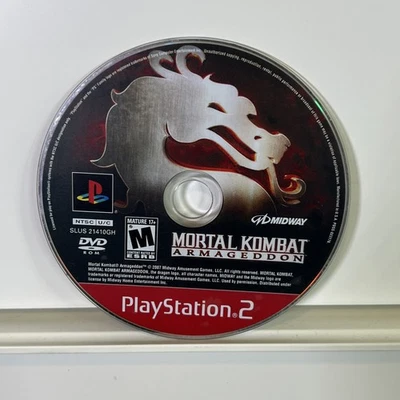 Mortal Kombat: Armageddon (PlayStation 2 PS2, 2006) Hits Disco Solo PROBADO Foto 1 de 3