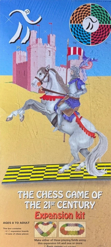 Pi The Chess Game Of The 21st Century Expansion Kit 1993 Annulus Games Sealed - Image 1 of 1