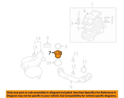 Medidor de flujo de aire 3,6 L compatible con 06-12 MALIBU 685728 Foto 1 de 2