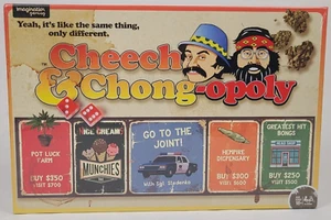 Cheech and Chong-Opoly Board Game Adult 18+ Humor Brand New Factory Sealed - Picture 1 of 7