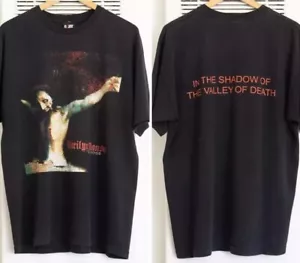 2000 Marilyn Manson Holy Wood Reprint 2 Side Classic Retro Unisex Tshirt S-5XL - Picture 1 of 4