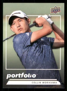 2024 Upper Deck Portfolio #167 Collin Morikawa COL POR - Picture 1 of 2