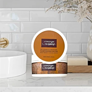 Bath & Body Works A Thousand Wishes 6.5 Ounces Glow-Tion Body Butter - Picture 1 of 6