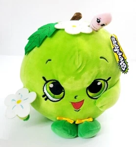 SHOPKINS APPLE BLOSSOMS PLUSH PIGGY BANK BILLS MONEY COIN SAVE DECORATIVE NEW - Picture 1 of 4