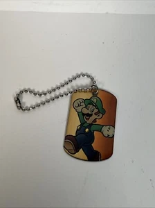 Super Mario Bros Dog Tag  - - Luigi -- 2015 Enterplay #5 Nintendo - Picture 1 of 2