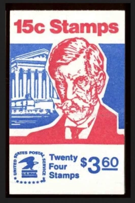 1967 Oliver Wendell Holmes BK117A (3 Sc 1288Bc) tagged mint booklet - Image 1 of 2