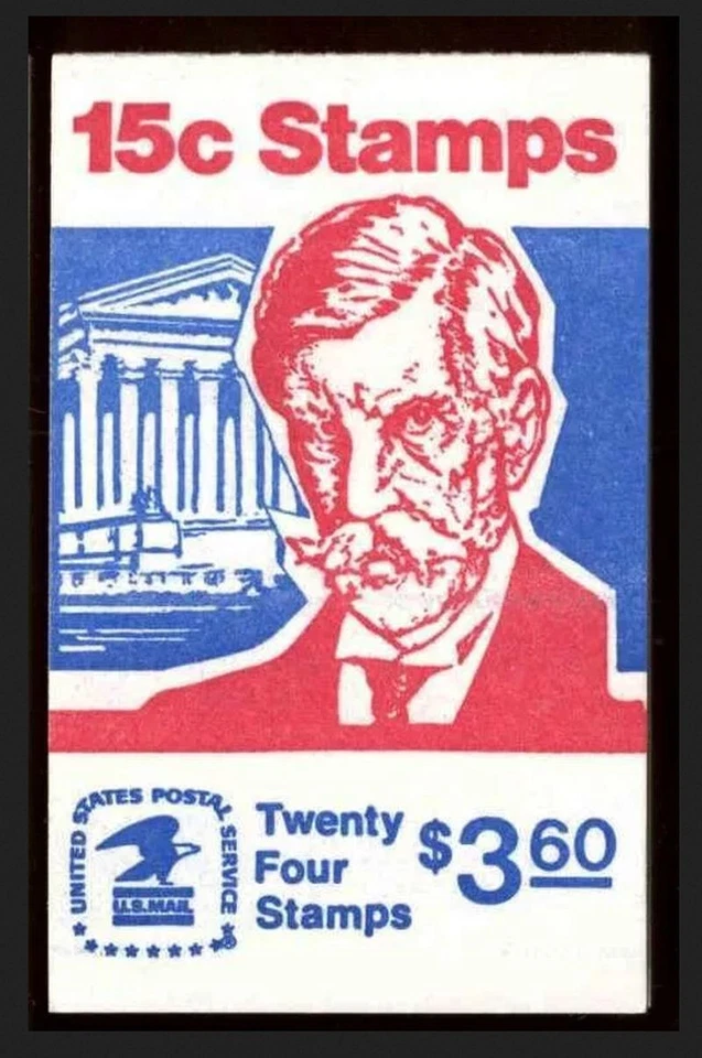 1967 Oliver Wendell Holmes BK117A (3 Sc 1288Bc) tagged mint booklet - Image 1 of 2