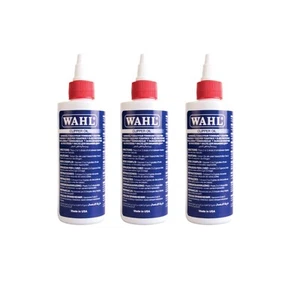 3 X WAHL Clipper Oil – 118.3ml for Electric Hair Trimmers, Clippers & Shavers - Picture 1 of 2