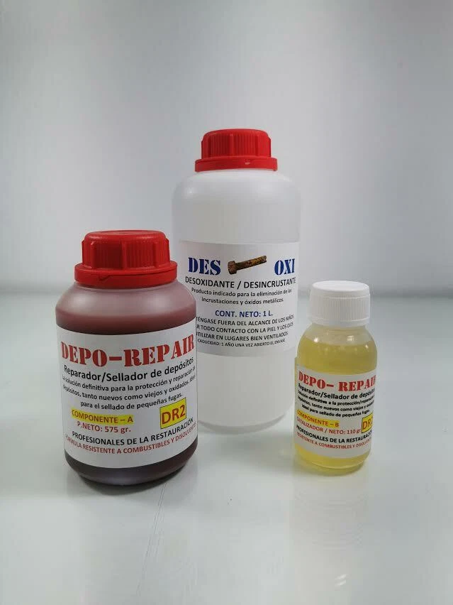 STAR SAM® Kit Reparador / Sellador de depósitos de combustible para Moto o Coche