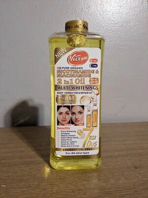 Veet Gold Whitening Nicotinamide And Niacinamide Oil Spf 15. 1000ml - Image 1 of 4