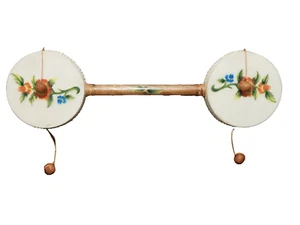 Hand Twist Monkey 2 Ways Drum Percussion Musical Instrument Rattle Shaker 16" L - Picture 1 of 10