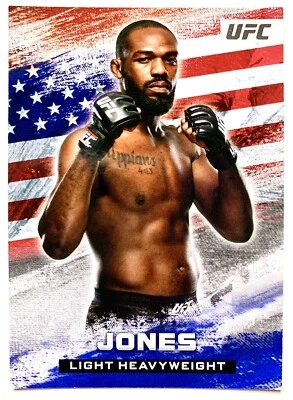 2020 Topps UFC Bloodlines Insert Jon Jones Mint Condition - Image 1 of 2