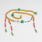 Chinese Antique Mandarin Court Necklace, late Qing Dynasty