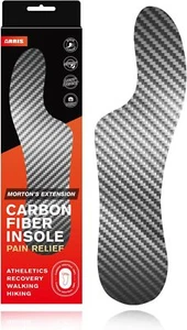 Mortons Extension Carbon Fiber Insole,Morton's Extension Orthotic Shoe Insert - Picture 1 of 10