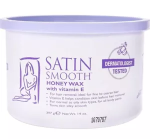 Satin Smooth Honey Hard Hair Removal Wax with 14oz. - Picture 1 of 2