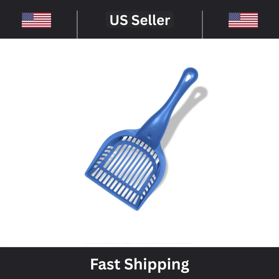 Regular Kitty Box Scoop Shovel CAT LITTER TRAY Plastic Cleaning Sift Tool - Image 1 of 1