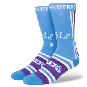 Stance Adult Purple Crew Cotton NBA 2022 LA Lakers City Edition Casual Sock Gr. L - Bild 1 von 1