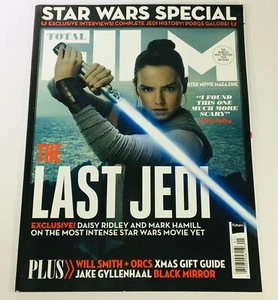 Total Film Magazine January 2018 #266 Daisy Ridley, Mark Hamill UK Import - Picture 1 of 1