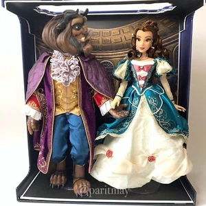 Beauty and The Beast Disney 30th Anniversary Doll set LIMITED 1800pcs (NIB) - Picture 1 of 11