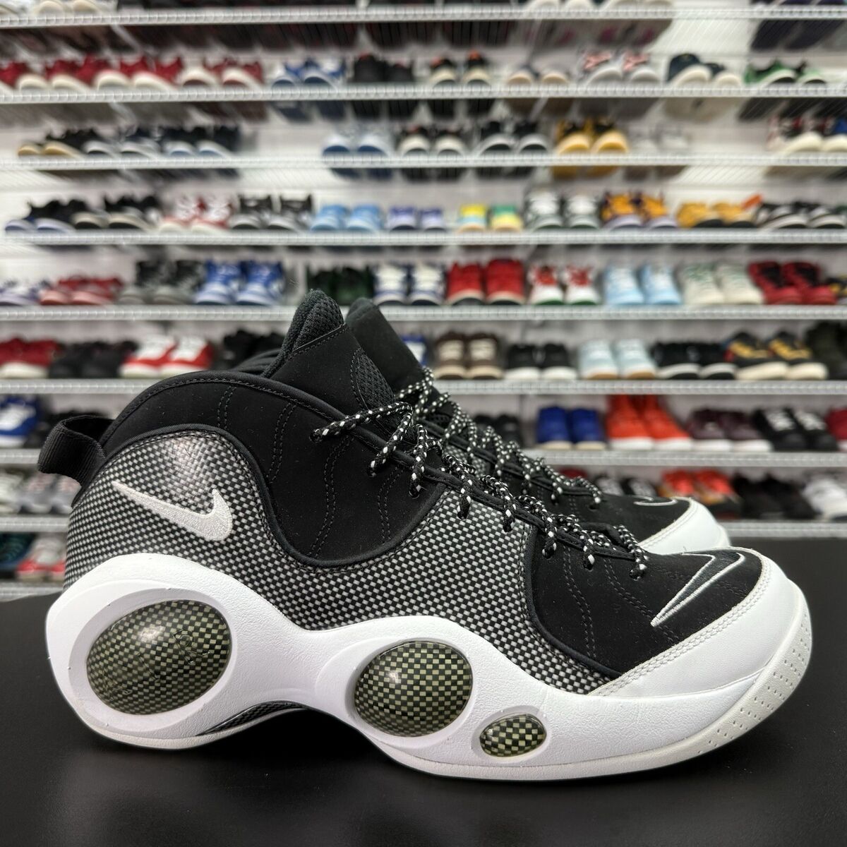 Nike Air Zoom Flight 95 2015 Black Metallic Silver for Sale Nike Air Zoom Flight 95 2015 Black Metallic Silver for Sale