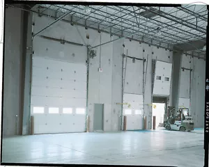 Duro Steel Amarr 2402 Series 9' Wide by 10'Tall Commercial Overhead Garage Door - Picture 1 of 5