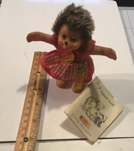 Vintage Steiff Mucki Igel Mädchen Puppe 5 Zoll alle Originaletiketten intakt siehe Bilder  - Bild 1 von 12