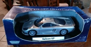 Saleen S7 Silber Oldtimer Motor Max 1/18 | Neu - Bild 1 von 8