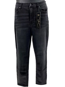 DG2 by Diane Gilman Virtual Stretch Skinny Jean Black - Picture 1 of 3