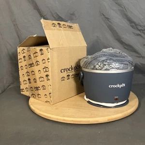 Crockpot Elektrische Brotdose Tragbarer Speisenwärmer, 20 Oz, Faded Blue, Offene Box - Bild 1 von 2