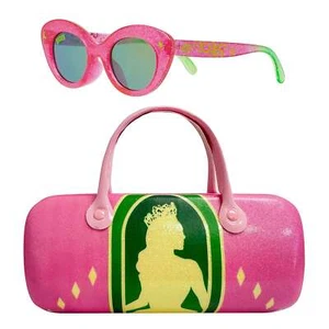 Wicked Sunglasses Glinda Elphaba Movie Pink Green NWT Case Beach Pool - Picture 1 of 2