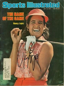 NANCY LOPEZ Signed 1978 Sports Illustrated LPGA GOLF - Bild 1 von 1