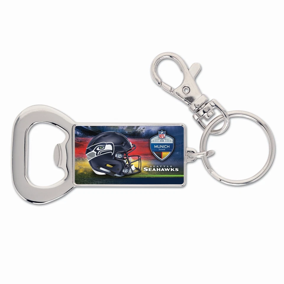 NFL MUNICH Seattle Seahawks Keychain Bottle Opener - Image 1 of 1